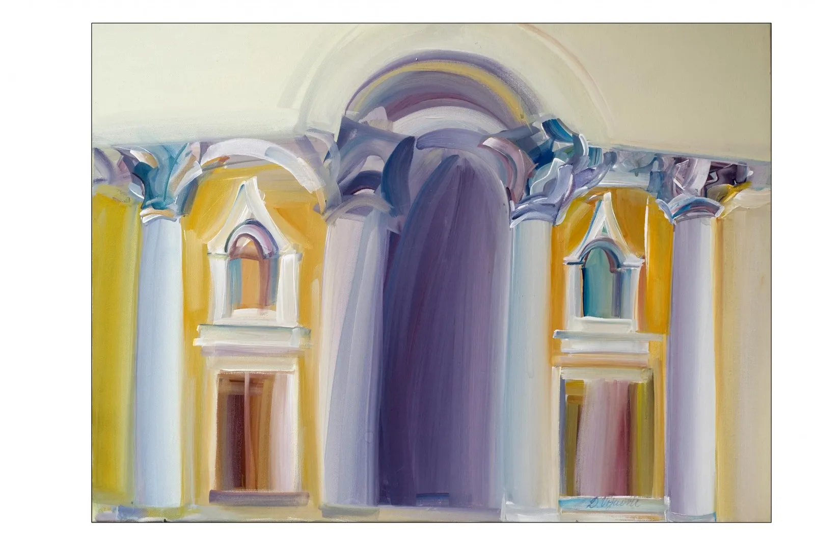 The central arch of the Peristyle seen close — Dubravka Vojnović