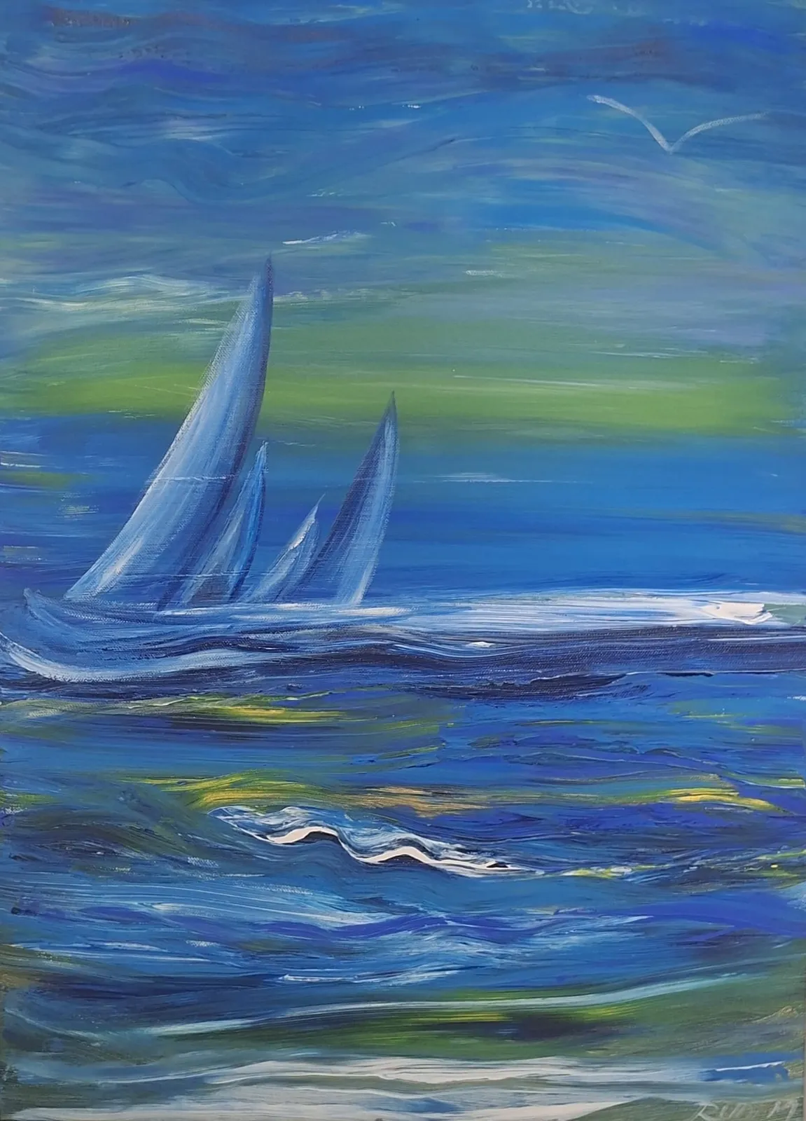 More, jedrilice, regata — Rudi Milat